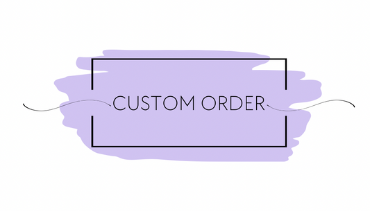 Custom order- Solid Color